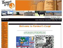 Tablet Screenshot of farmcoop.com